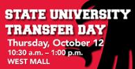 State University Transfer Day 10/12
